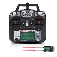 Flysky FS-i6X 10CH 2.4GHz AFHDS RC Transmitter with FS-iA10B Receiver (Mode 2 Left Hand Throttle)