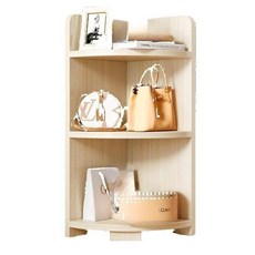 코너장 삼각 코너수납장 모서리선반 정리함 주방, 1개, 4단-30cm 화이트