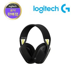 [정품2년보증] 로지텍코리아 로지텍G435 가벼운 무선 게이밍 헤드셋 블루투스, 블랙