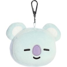 Aurora® Lovable BT21 KOYA 키체인 봉제 인형 수집용 재미 유쾌한 귀여움 블루 10.2cm4인치 블루. 1369914 - 코야