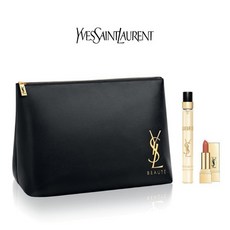 입생로랑 리브르 EDP 10ml + 립스틱 13호 미니어처 + 블랙 파우