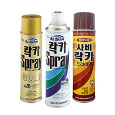 컬러락카스프레이 420ml 스프레이페인트, 무광흑색, 1개