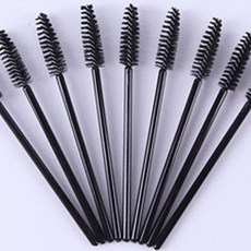 DM 마스카라솔 립글로스브러쉬 50p 브러쉬 화장솔 일회용, 핫핑크