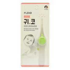 플렉사 귀코 라이트 귀이개&핀셋 국산 유아 아기 led 그린, 1개입, 1개