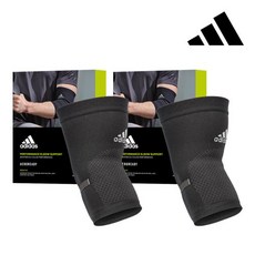 아디다스 ADIDAS FITNESS 에어로레디 팔꿈치 보호대 세트2개입