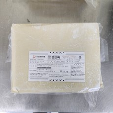 수제비반죽
 [생수제비 반죽 3.5kg] 쌀밀가루반죽 더욱 부드럽고 쫄깃한 칼국수 생수제비 업소용 면대 진공숙성 3.5kg 1개