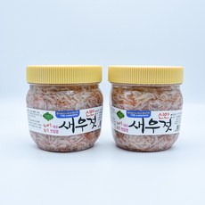 신안 새우젓 국산 천일염 새우로 만든 새우젓, 2개, 500g