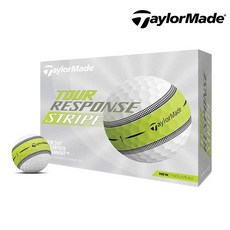 테일러메이드 투어 리스폰스 tour response 3피스 골프공 스트라이프 5종, 멀티