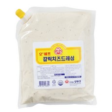 오뚜기 오쉐프 갈릭치즈 드레싱 1kg 1+1