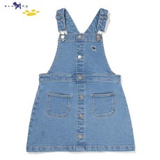 아기멜빵청치마