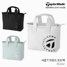 테일러메이드 서클 T 라운드 토트백 TJ150 여성 2023년 화이트 N9488801