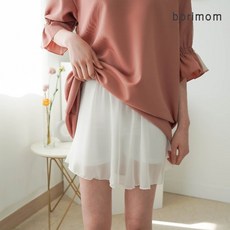 보리맘 레이어드 쉬폰 속치마바지