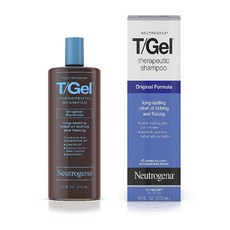 Neutrogena 뉴트로지나 지루성 피부염 두피 비듬 치료 샴푸, 1개, 8.8oz, 473ml