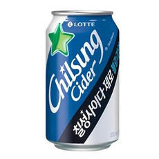 칠성사이다 제로 블루라임 탄산음료, 355ml, 48개