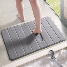 바닥 욕실용실 흡수 문패드 도어스톱 속건 논슬립 미끄럼방지 가정용, 50 ×80cm _60 ×90cm 중