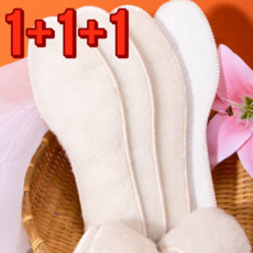 (1+1+1) 쇼파홀릭 양털 솜 겨울보온 깔창 방한깔창