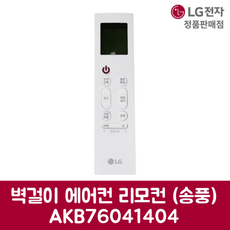 LG전자 엘지 정품 벽걸이 에어컨 리모컨 송풍 기능 SQ06EJ1WEN 제품 순정품, 기본선택