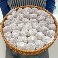정성가득! 한입가득! 매력적인 흑두텁떡 60g x 30개, 1박스, 1.8kg