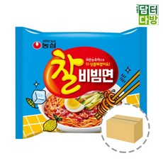 농심 찰비빔면 1BOX 32봉 찰비빔면 비빔면사발 농심비빔면 라면 비빔라면 농심 비빔면, 1박스