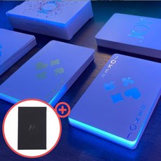 아임봄 물에 젖지 않는 포커카드 플레잉카드 트럼프 마술 카드, 화이트+블랙, 1개 화이트+블랙, 1개