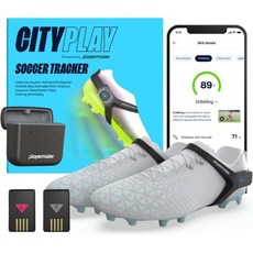 CITYPLAY 스마트 축구 트래커 플레이어 메이커의 Track 25 Technical Physical Metrics 트레이닝 앱 12개 월 이용 GPS보다 고급