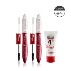 [로레알파리] [기획세트]더블 익스텐션 뷰티 튜브 마스카라 14ml 2개+토탈헤어팩 50m