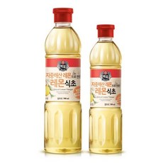 백설 레몬 식초, 900ml, 3개