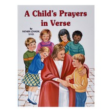 (영문도서) A Child's Prayers in Verse Paperback, Catholic Book Publishing, English, 9780899424965