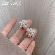 LiznK ACC S955 여신 진주 귀걸이