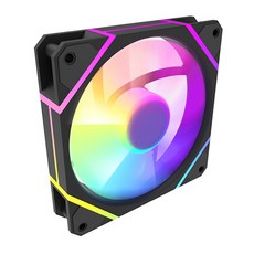 [darkFlash] DM12R PRO 120 PWM ARGB Reverse (블랙) [시스템쿨러/120mm], 1개