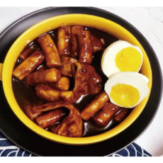 정든떡볶이(짜장)(밀떡280g+어묵60g+소스280g)총620g