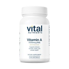 바이탈뉴트리언츠 Vital Nutrients 비타민 A 25000 IU 캡슐 100정, 1개