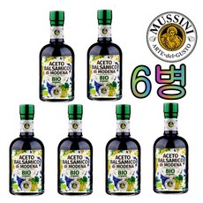 AZE 유기농 발사믹식초 250ML 이탈리아발사믹 와인식초 3년숙성, 6개