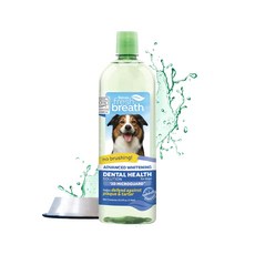 TropiClean Fresh Breath for Puppy Breath | Breath 강아지 입 냄새를 위한 TropiClean Fresh Breath | 입 냄새 제거제 |, 고급미백, 33.8액량 온스(1팩), 1개, 453g