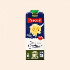 pascual파스쿠알 스페인 쿠킹크림1L X 6개 동물성18%, 1L