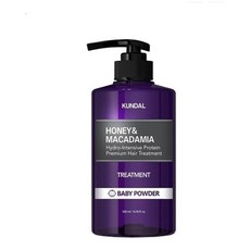쿤달 허니앤 마카다미아 헤어 트리트먼트(화이트머스크향) 718ml, 1개