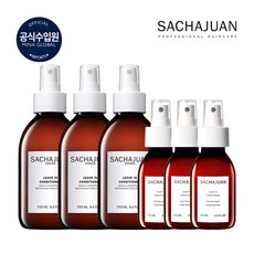 [사샤후안] ★올해 단한번! 최쇼★ 리브인 컨디셔너 250ml*3ml병 100ml*3병, 3개, 250ml, 상세 설명 참조