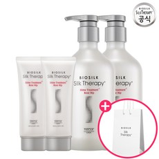 [실크테라피] 샤인 트리트먼트 플러스 로즈힙 500ml x 2 + 100ml x 2 + 쇼핑백, 단품