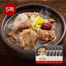 참스토리 일품갈비탕 왕 소갈비탕 갈비탕 500g x 5개