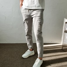 코코로맨틱 발열 피치 기모 허리밴드 남자 조거 팬츠