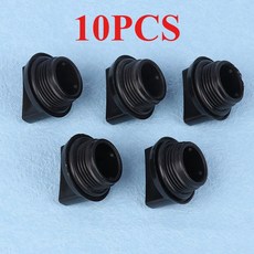 25mm 방지 직경 10 막힘 펌프 20 아이싱 플라스틱 흡입 도장 자체 가솔린 오일 플러그 엔진, 10pcs