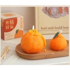 (기본+미니set) 제주도 기념품 결혼 답례품 집들이 선물 한라봉 향초 캔들