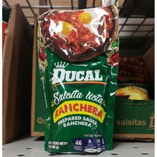 듀칼 사르시타 리스타 란체라 Ducal Salsita Lista Ranchera 3.74oz 106g 8팩, 1개