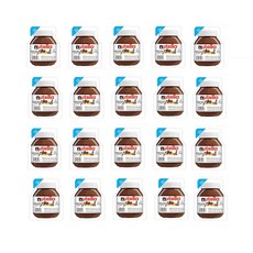 누텔라 초코잼 헤이즐넛 스프레드 15gx20개 Nutella Hazelnut Spread, 20개, 15g