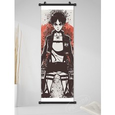 일본 춘화 그림 이자카야 게이샤 애니메이션 월 아트 캔버스 에렌 예거 그림 프린트 레비 애커만 포스터