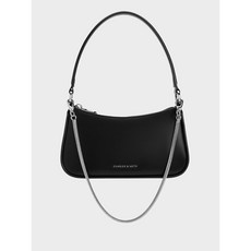 찰스앤키스 CHARLES KEITH 커브드 패션 심플 체인 숄더백 CK2-80151362 - 찰스퍼니처