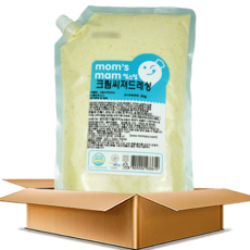 맘스맘 크림시저 드레싱 소스 (2kg x 5개) 무료 아이스포장 샐러드, 2kg, 5개