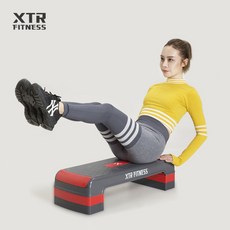 높이조절 스텝박스 XTR 계단운동 헬스장 가정용 요가 유산소 운동기구 대소 계단운동 필라테스용품 -545911, 06.PRO3.0 엠보싱 화이트 [
