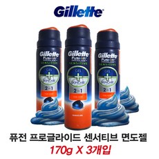 질레트 퓨전 프로글라이드 면도젤 510g/질레트쉐이빙폼/코스트코면도젤, 단일상품
