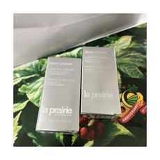 La Prairie 라프레리 스킨 캐Veer 뷔어 럭스 아이크림 트래블 사이즈 0.10온스3ml NEW FRESH